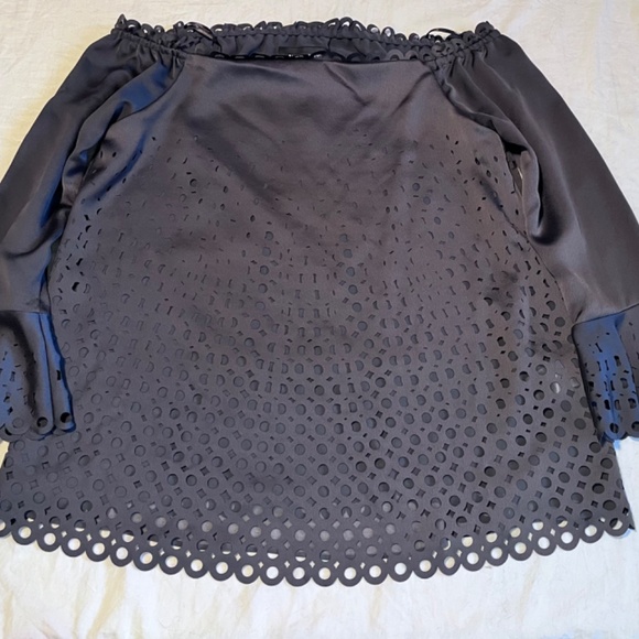 Banana Republic Limited Edition Laser Cut Blouse (NWT) - Picture 2 of 7